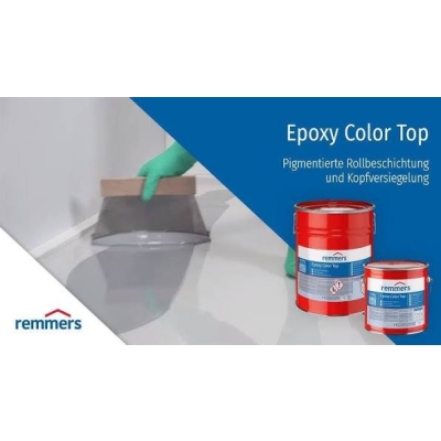 Remmers EPOXY COLOR TOP - Pigmentowana powłoka utrwalająca